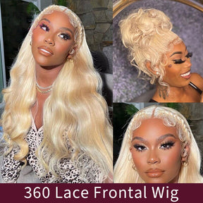 [Flash Deal] 613 Blonde 360 Lace Frontal Straight / Body Wave / Deep Wave Wig