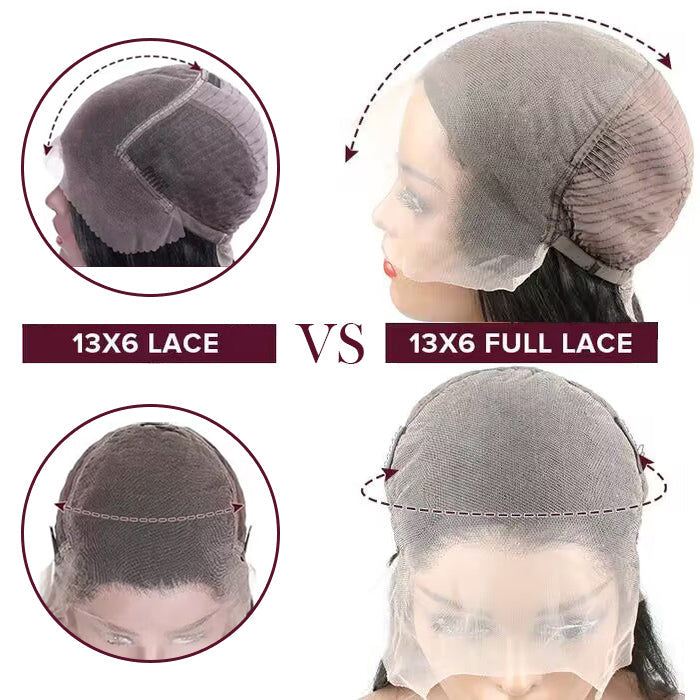 [Flash Deal] 4x4 / 13x4 / Full 13x6 HD Swiss Lace Body Wave Wig