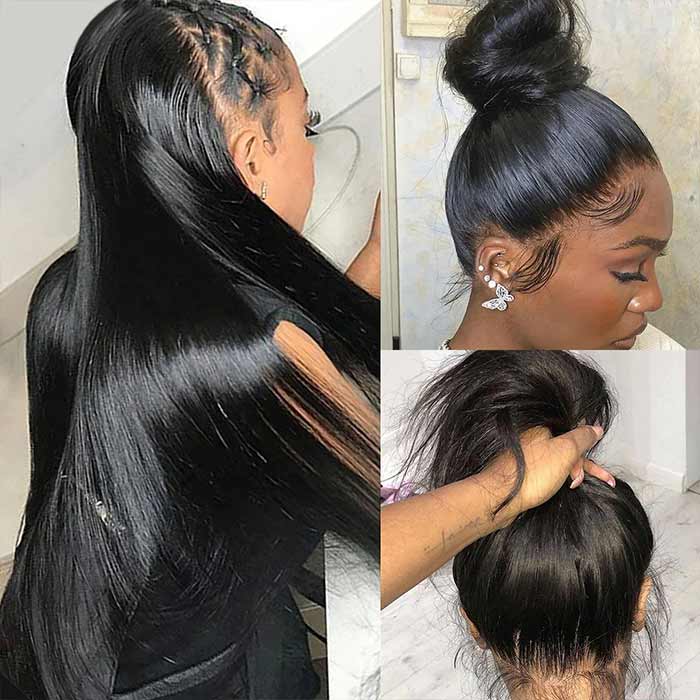 [Flash Deal] 360 Lace Frontal Wig Body Wave / Straight 100% Human Hair